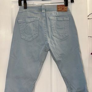 True Religion Casey Denim Jeans Light Blue